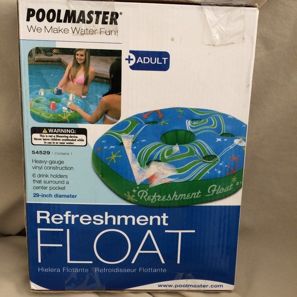 Poolmaster Refeshment Float Brand New In Box